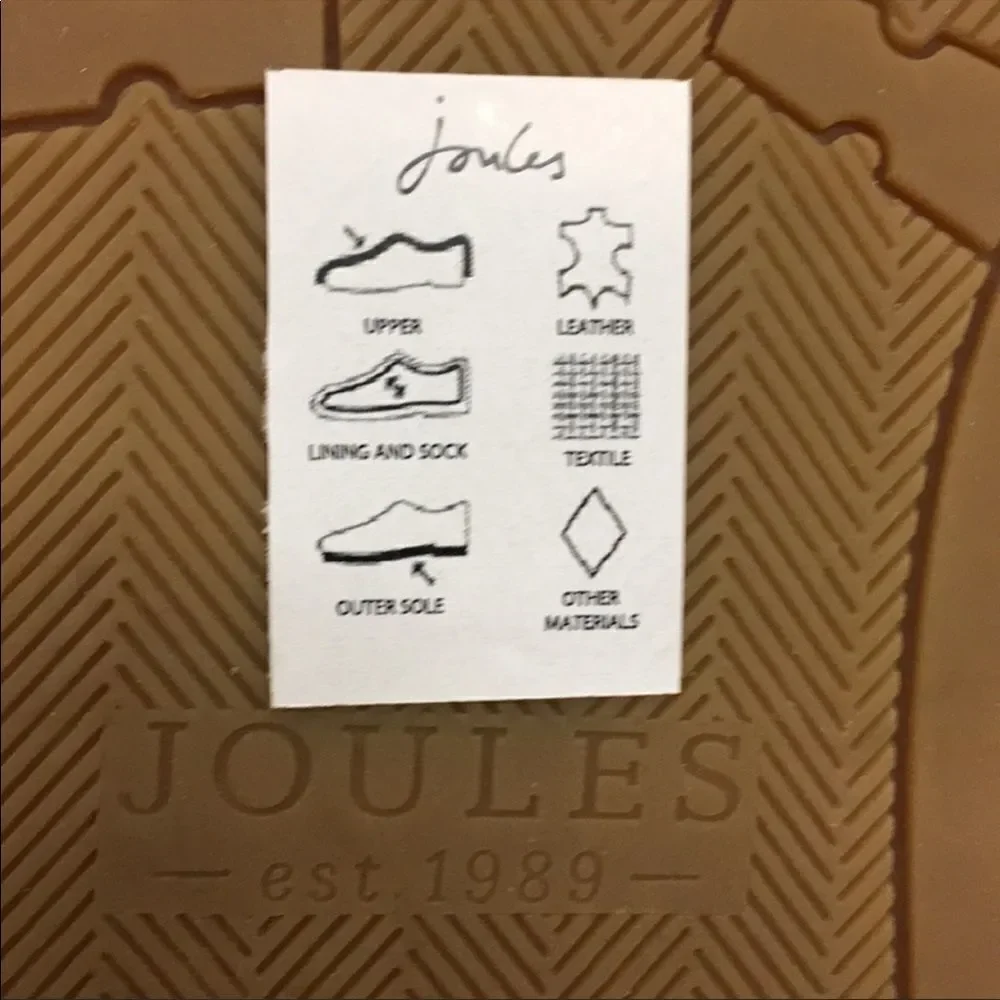 JOULES men’s leather SIZE 9 shoes New blue